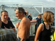 sur le bateau